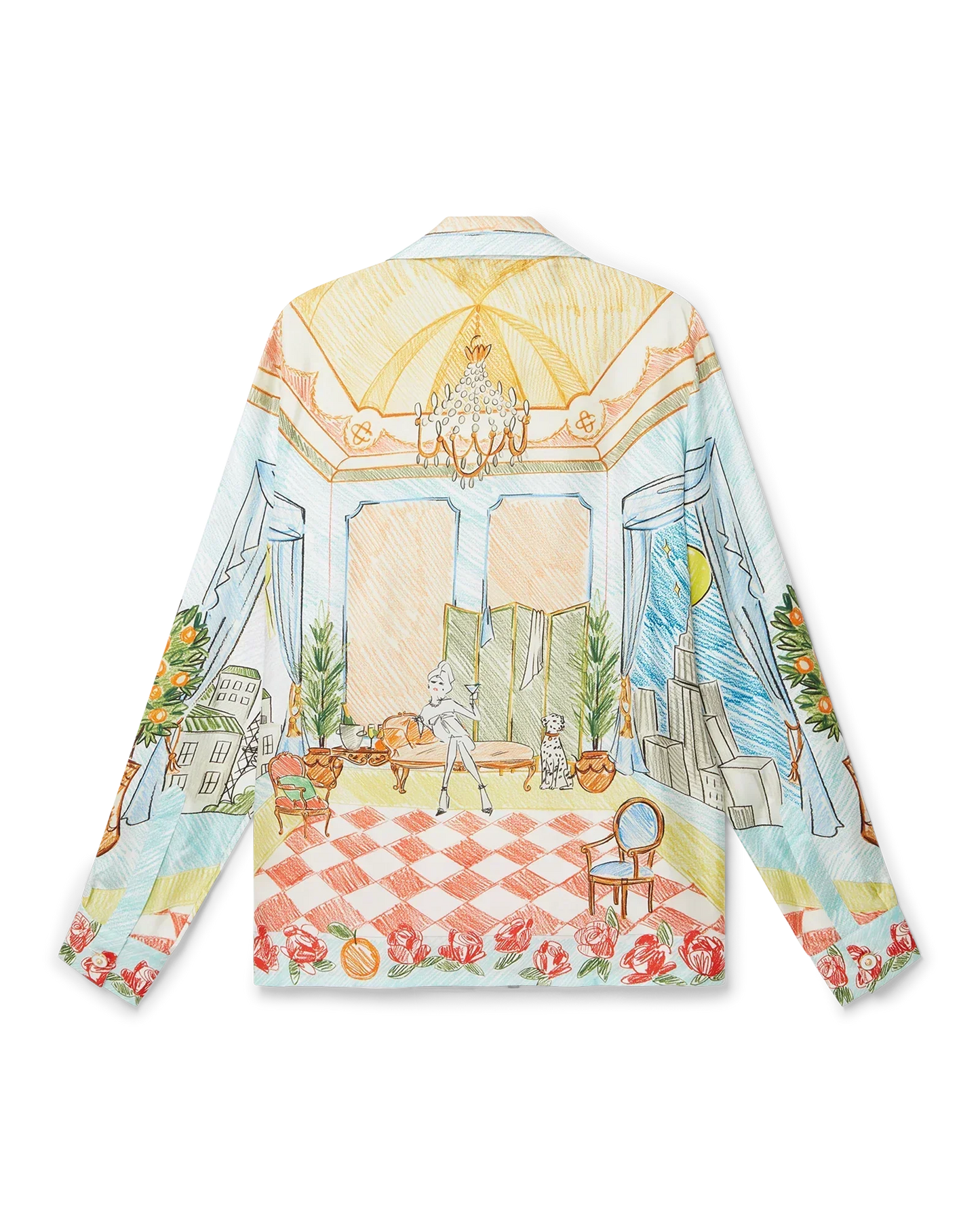 L'Appartement De Reve Silk Shirt