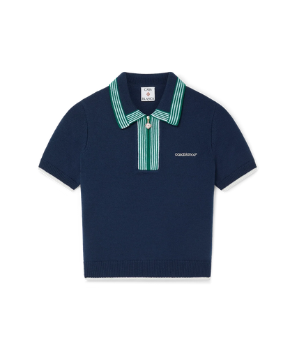 Knit Tennis Polo Shirt