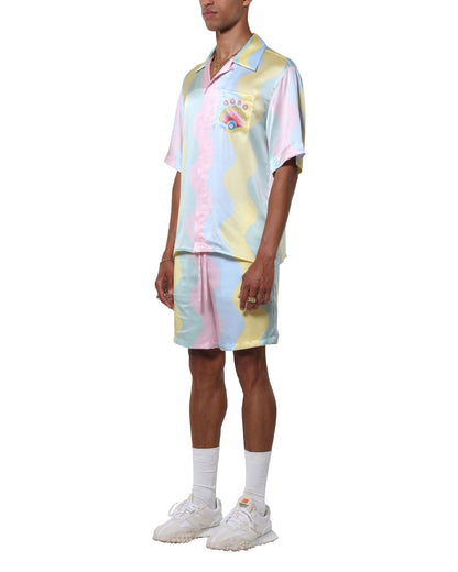 Casa Shell Wave Silk Shirt