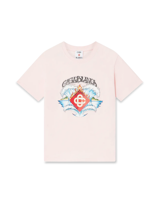 Children's Waves Short Sleeve T-shirt