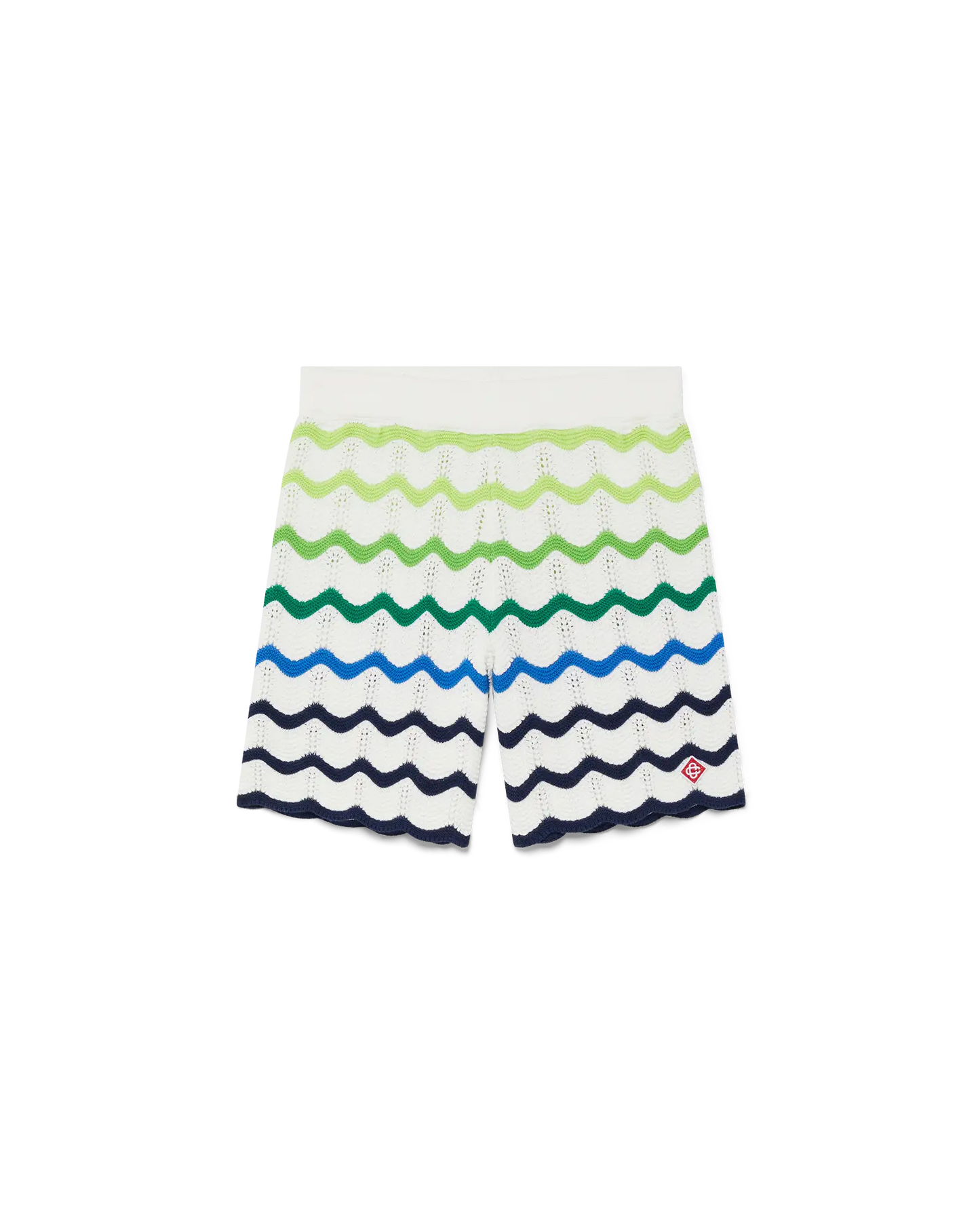 Children's Gradient Wave Knit Shorts