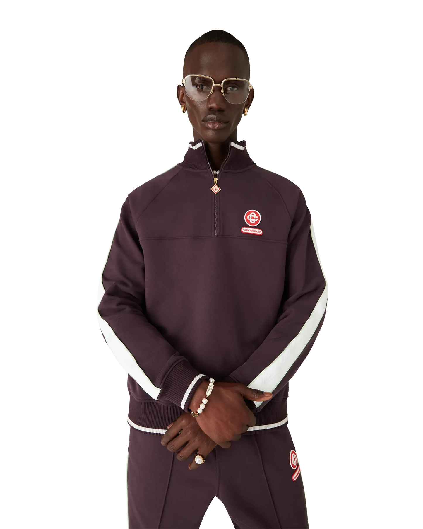 Quarter Zip Laurel Sweatshirt