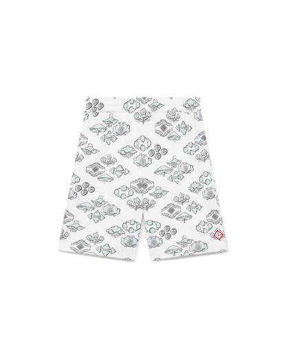 Jacquard Motif Track Shorts
