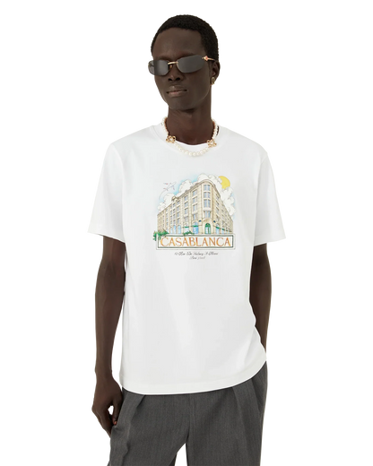 Paris Store Printed Short Sleeve T-Shirt
