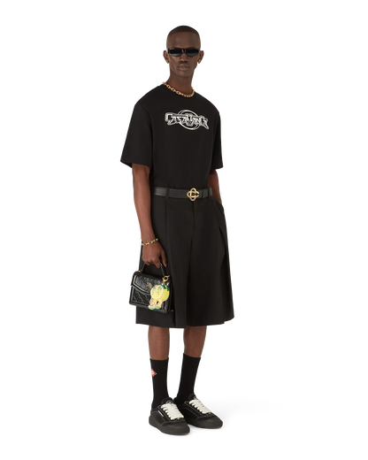 Casablanca Chrome Oversized Short Sleeve T-Shirt