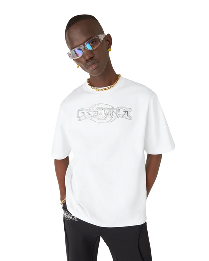 Casablanca Chrome Oversized Short Sleeve T-Shirt
