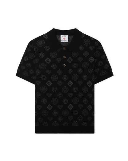 Monogram Jacquard Polo