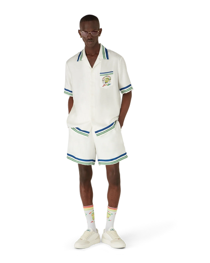 Tennis Club Icon Silk Twill Shorts
