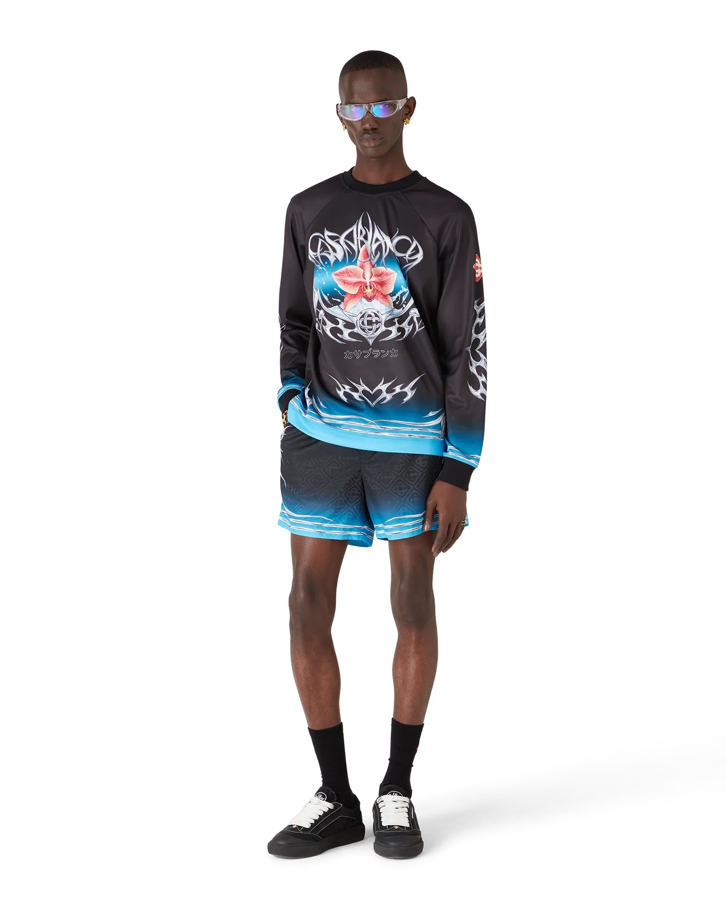 Blades Jacquard Swim Shorts