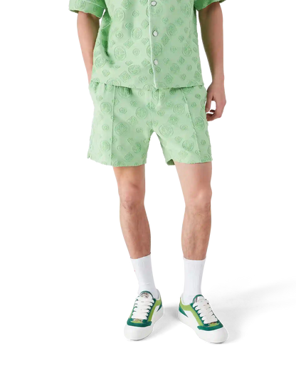 Towelling Monogram Shorts