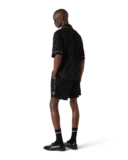 Towelling Monogram Shorts
