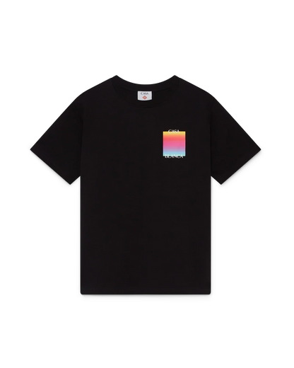 Gradient Square Logo Short Sleeve T-Shirt