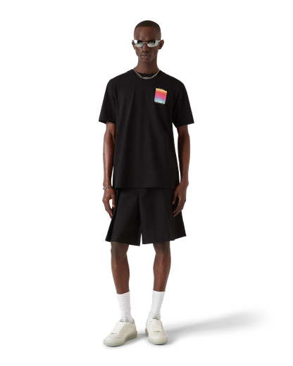 Gradient Square Logo Short Sleeve T-Shirt