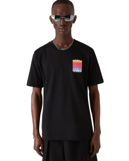 Gradient Square Logo Short Sleeve T-Shirt