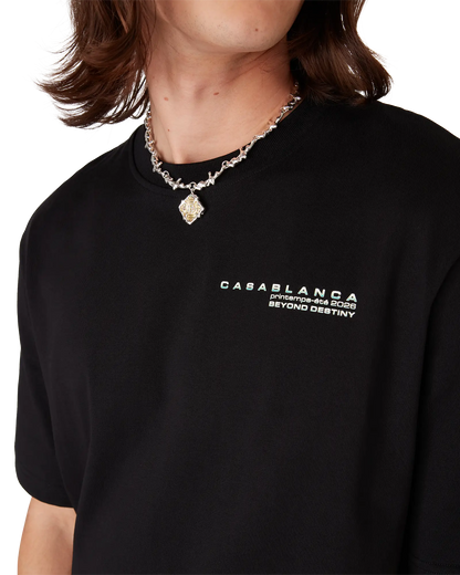 Glitch Orchid Oversized Short Sleeve T-Shirt
