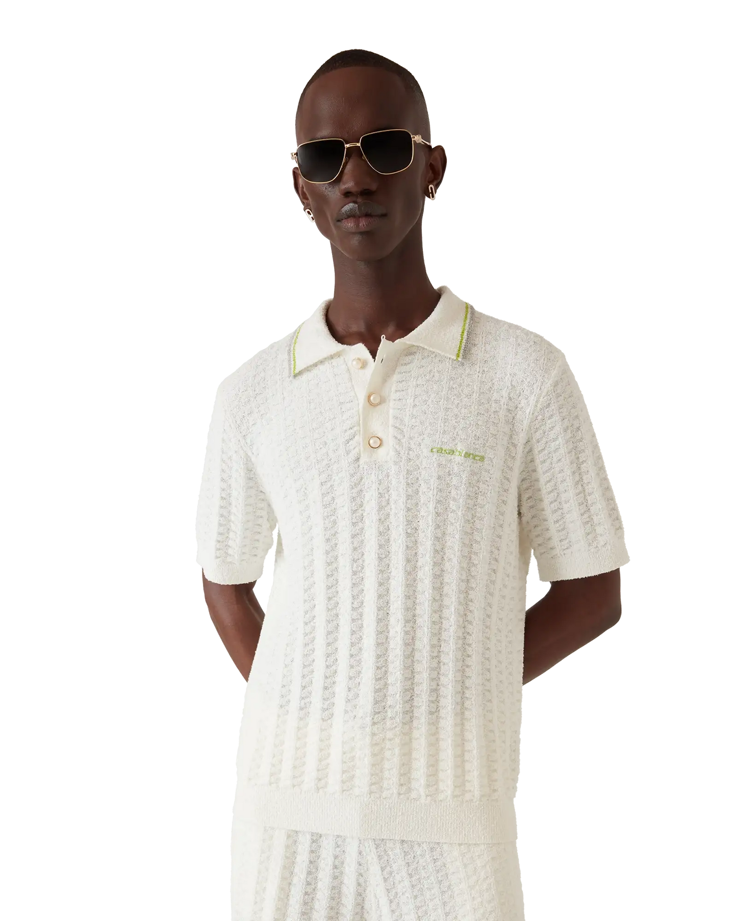 Tennis Boucle Polo Shirt