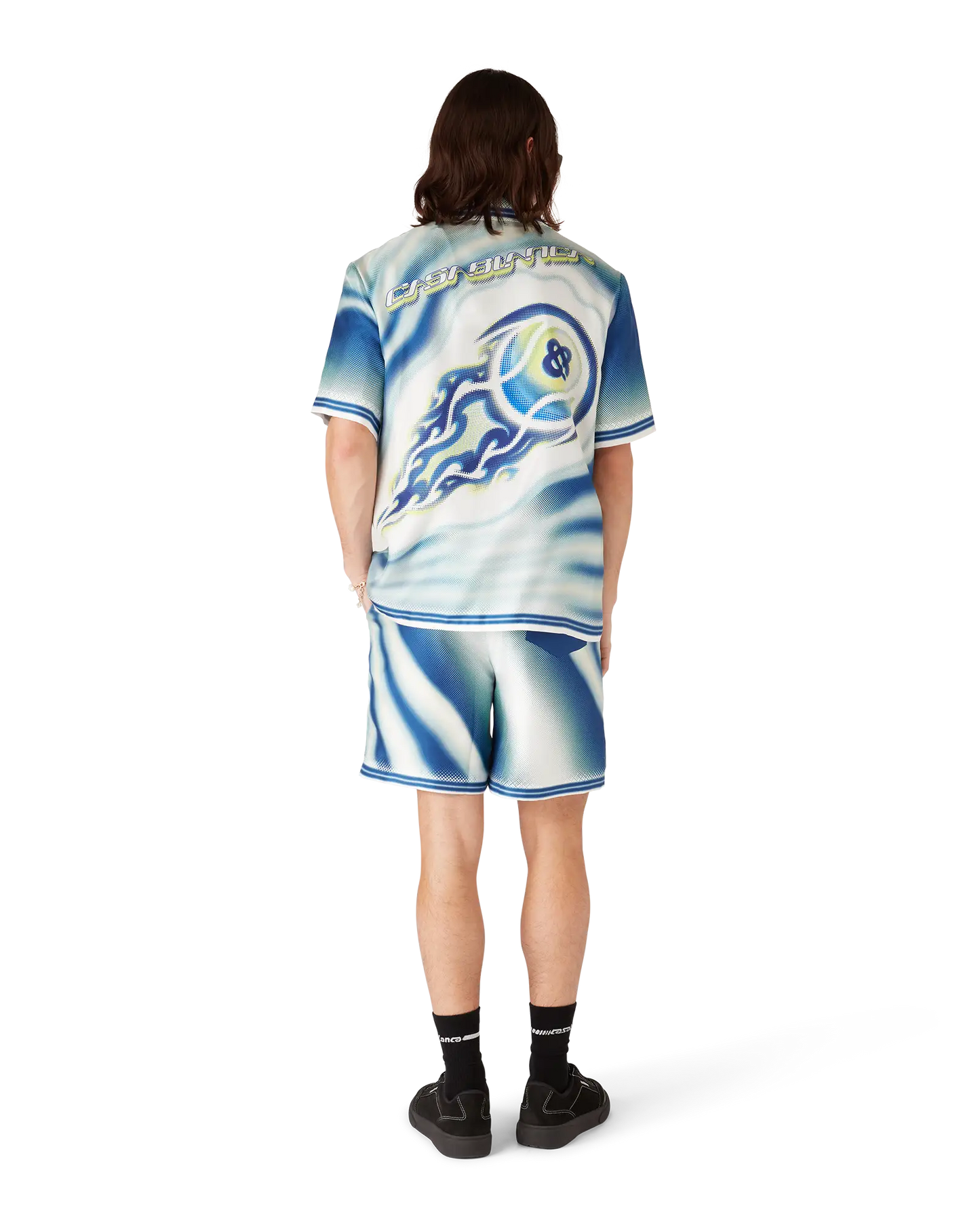 The Art Of The Serve Short Sleeve Silk Shirt