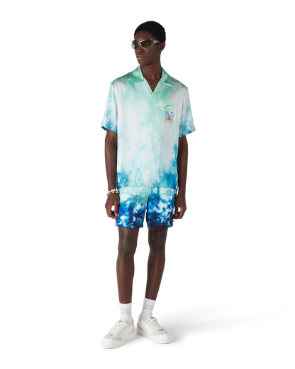 Surf Lotus Silk Shorts