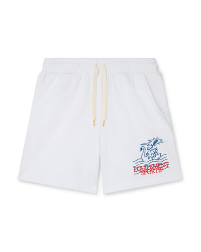 Equipement Sportif Embroidered Jersey Shorts