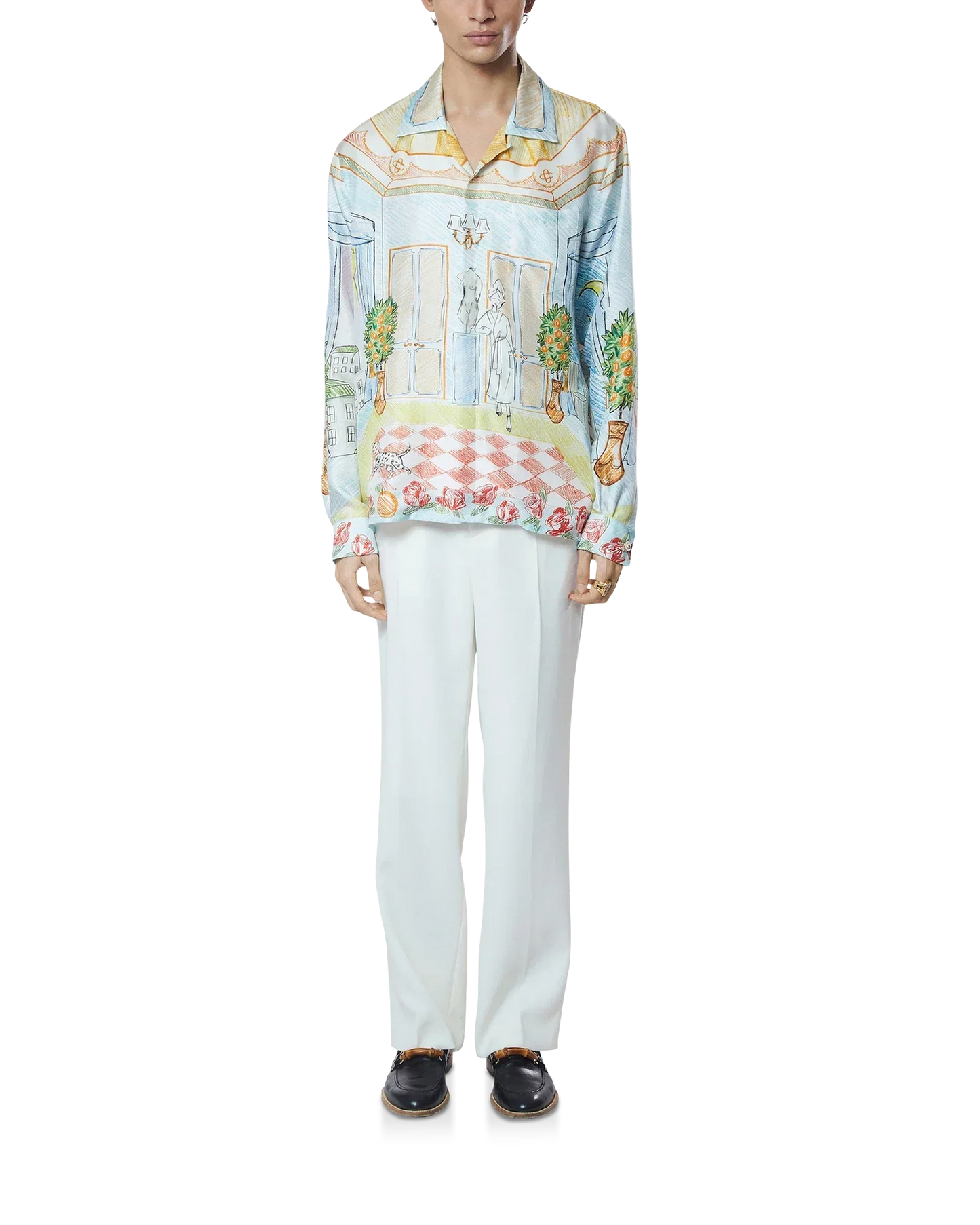 L'Appartement De Reve Silk Shirt