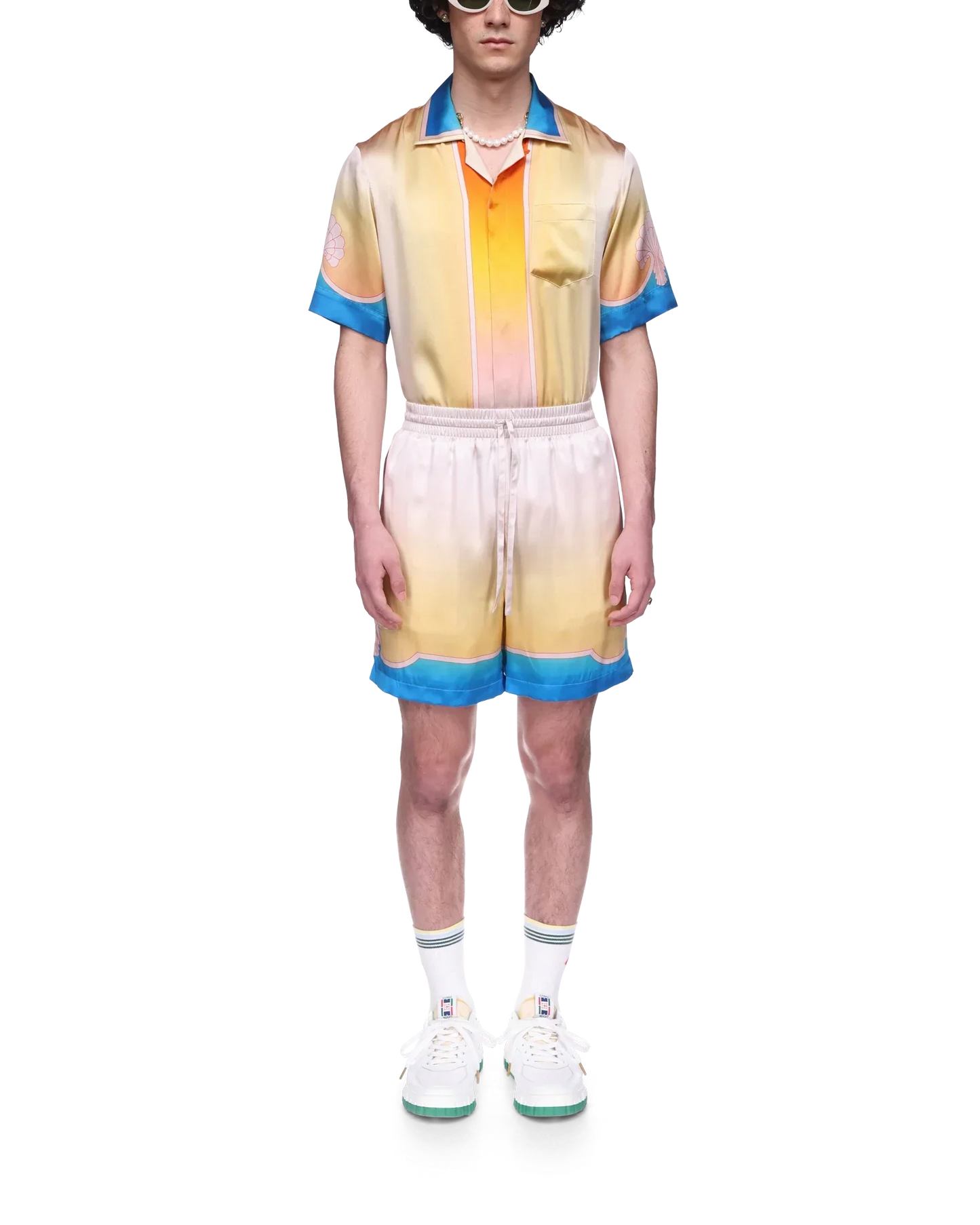 L'Arc Color¨¦ Silk Shorts