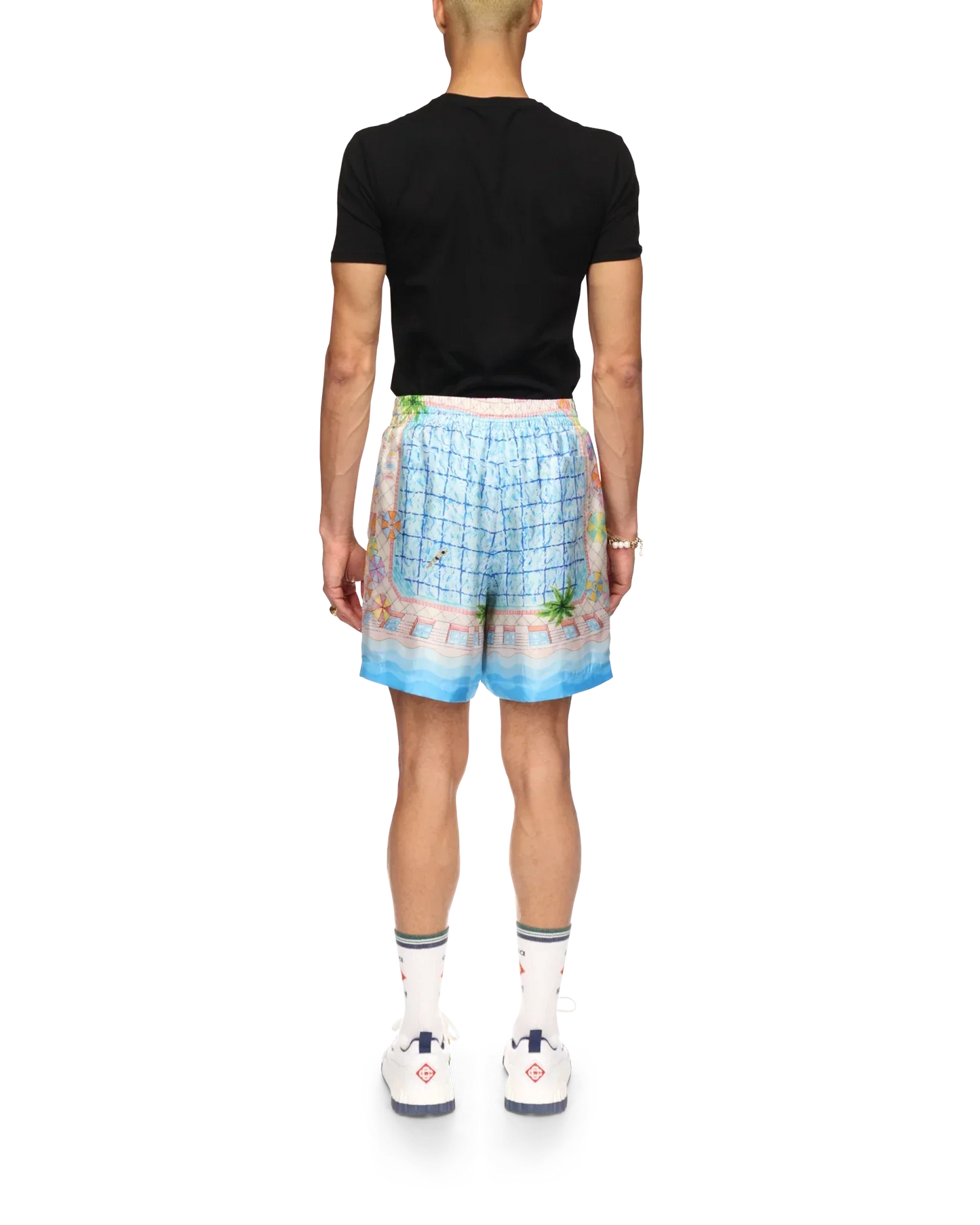 Le Plongeon Silk Shorts