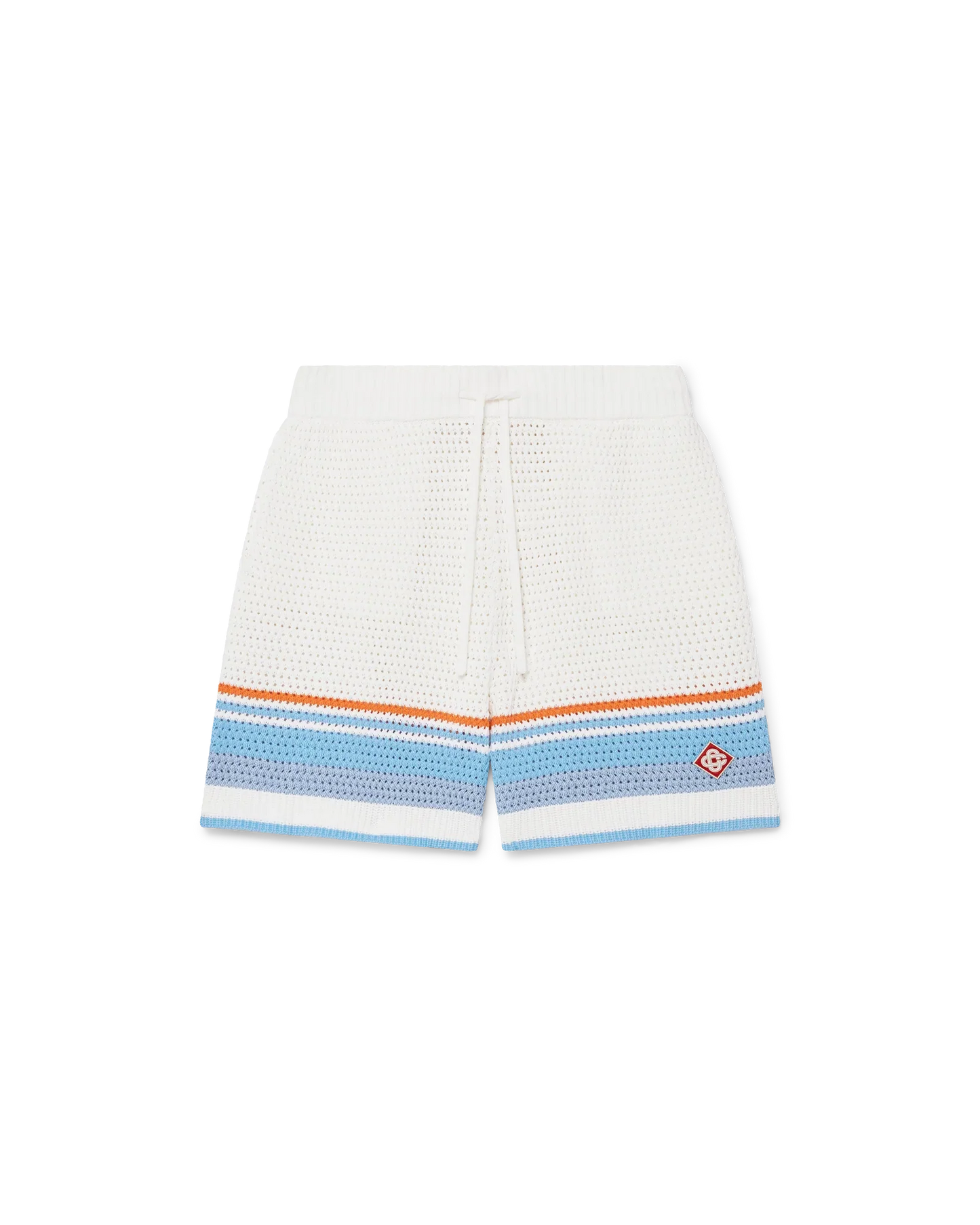 Cotton Tennis Crochet Shorts