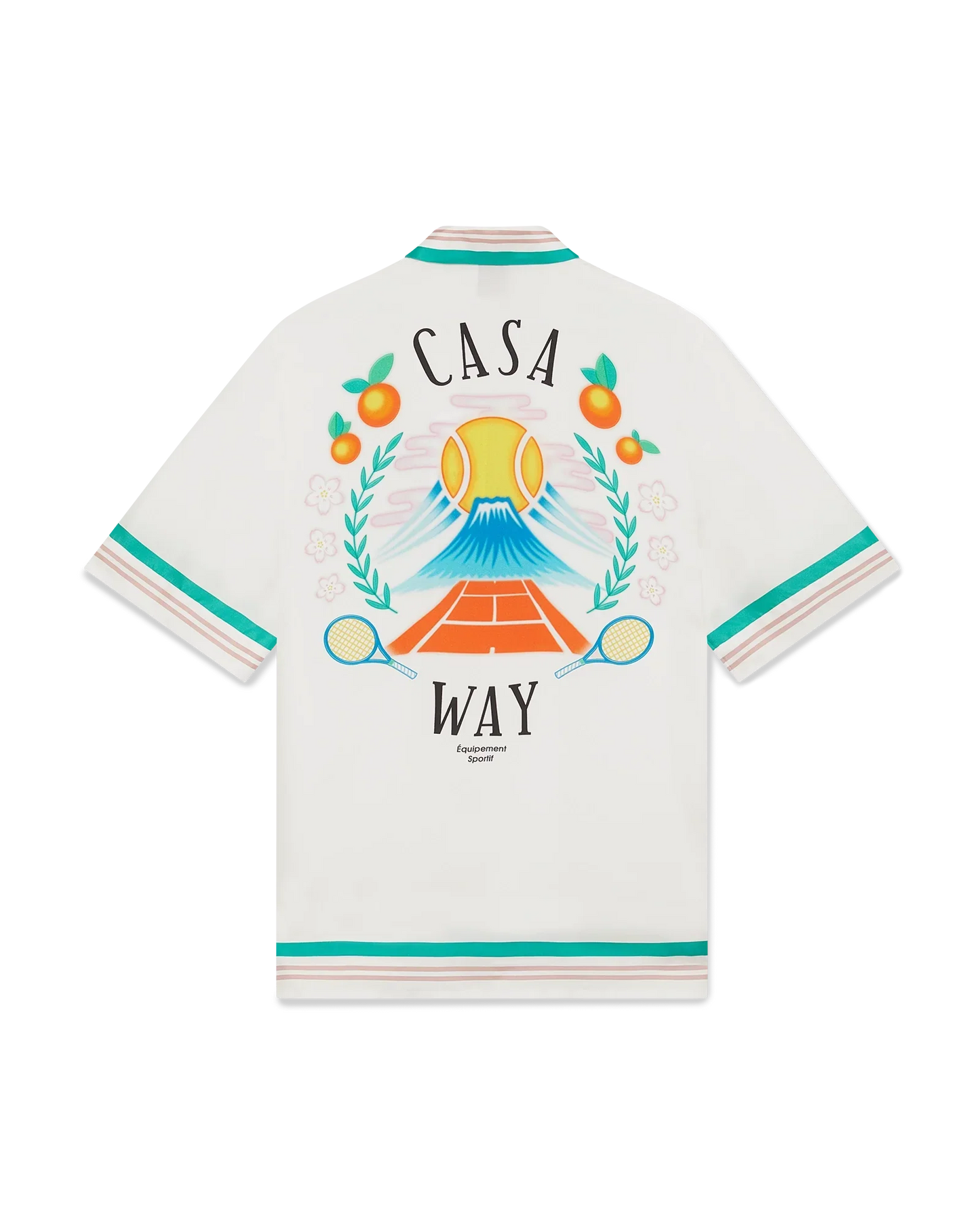 Casa Way Short Sleeve Silk Shirt
