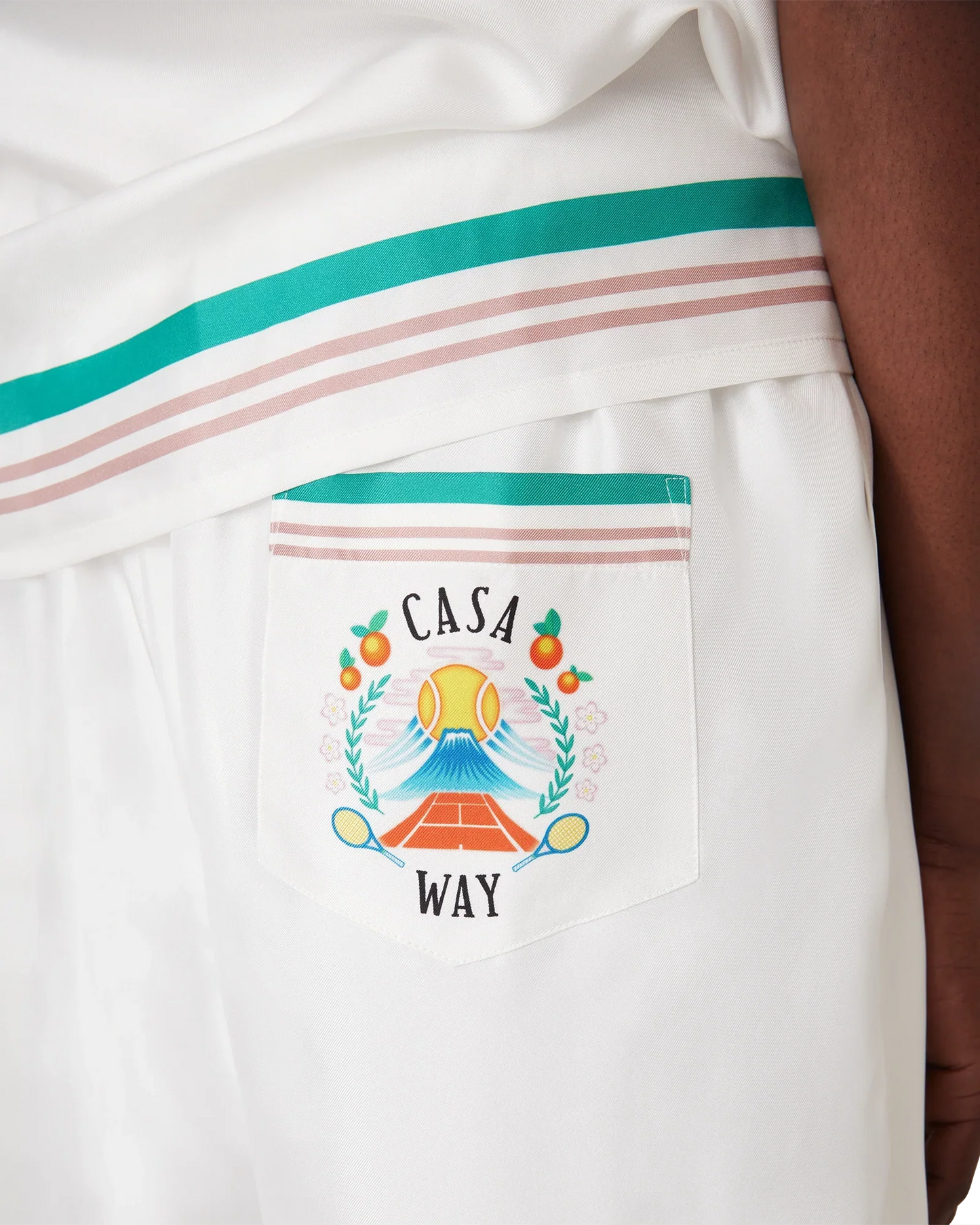 Casa Way Silk Shorts