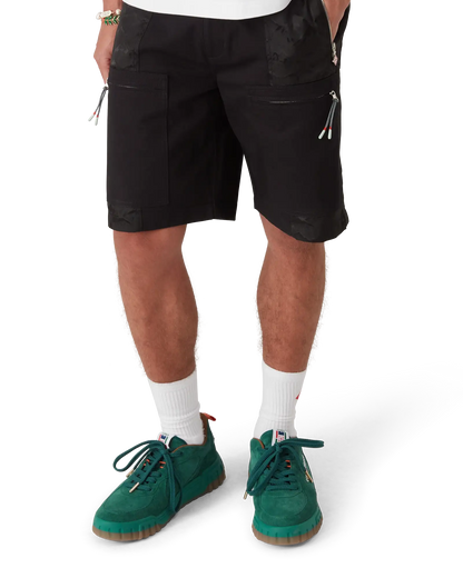 Nylon Mountain Camo Cargo Shorts