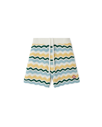 Wavy Boucle Shorts