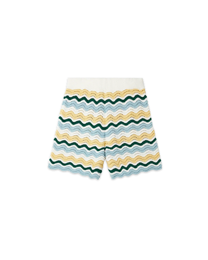 Wavy Boucle Shorts