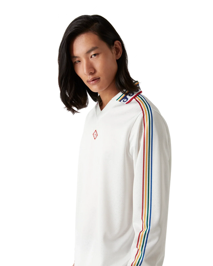 Jacquard Monogram Football Long Sleeve Shirt