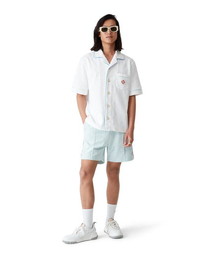 Monogram Short Sleeve Towelling Shirt