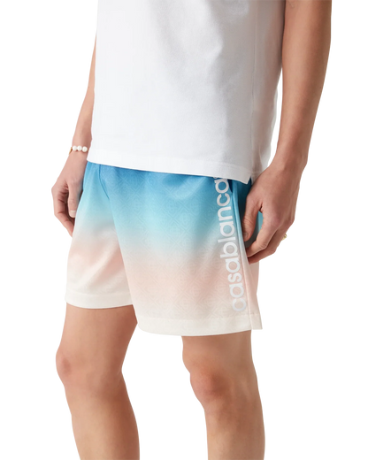 Gradient Football Shorts