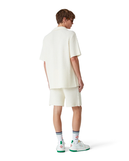 Textured Knitted Shorts