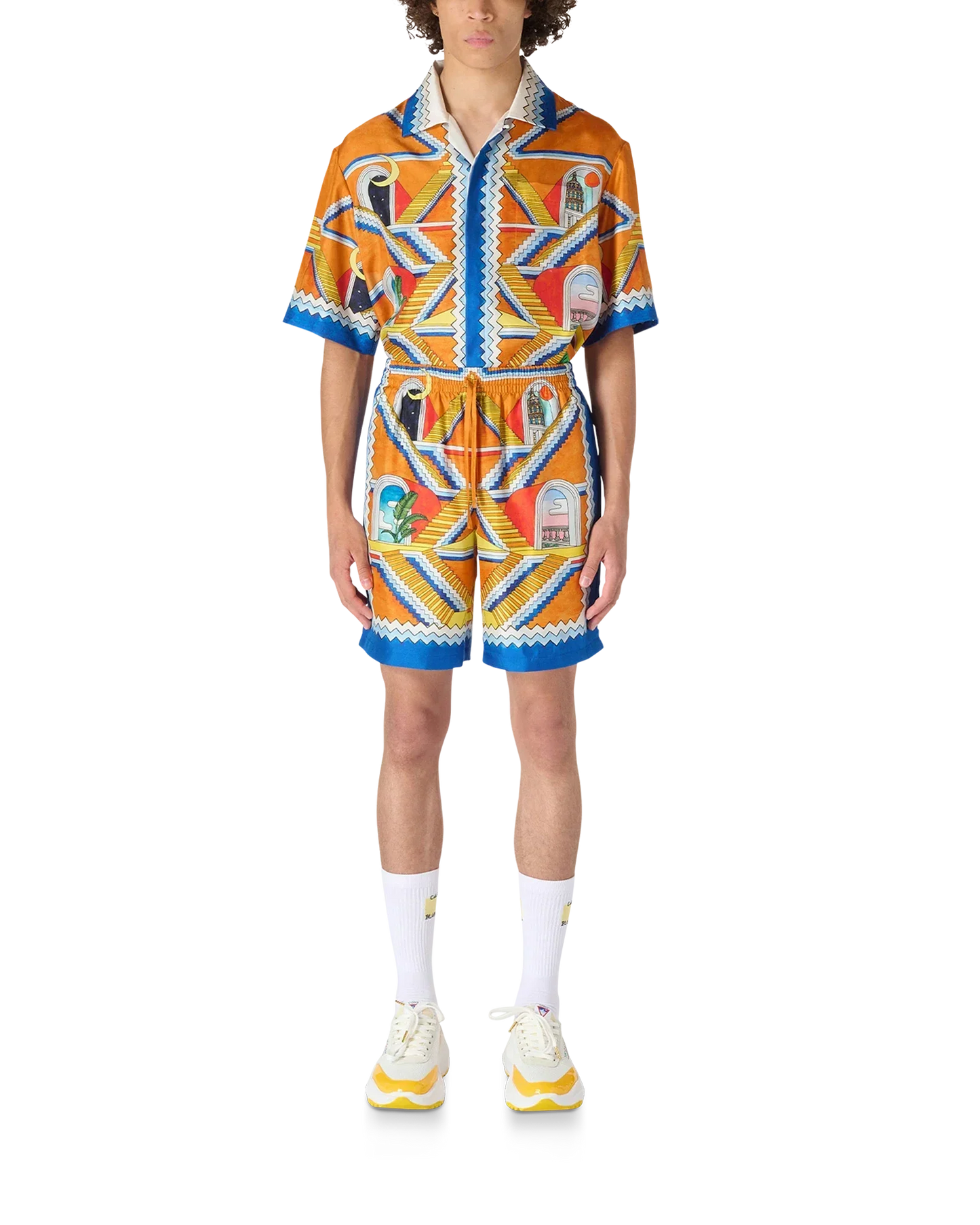 Escalier Infini Silk Shorts