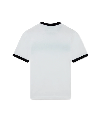 Gradient Stripe Ringer Short Sleeve T-Shirt