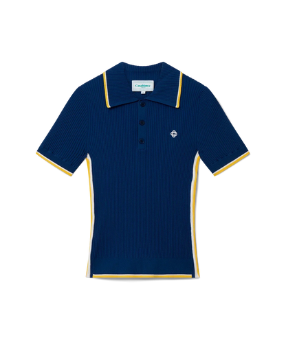 Rib Polo Shirt