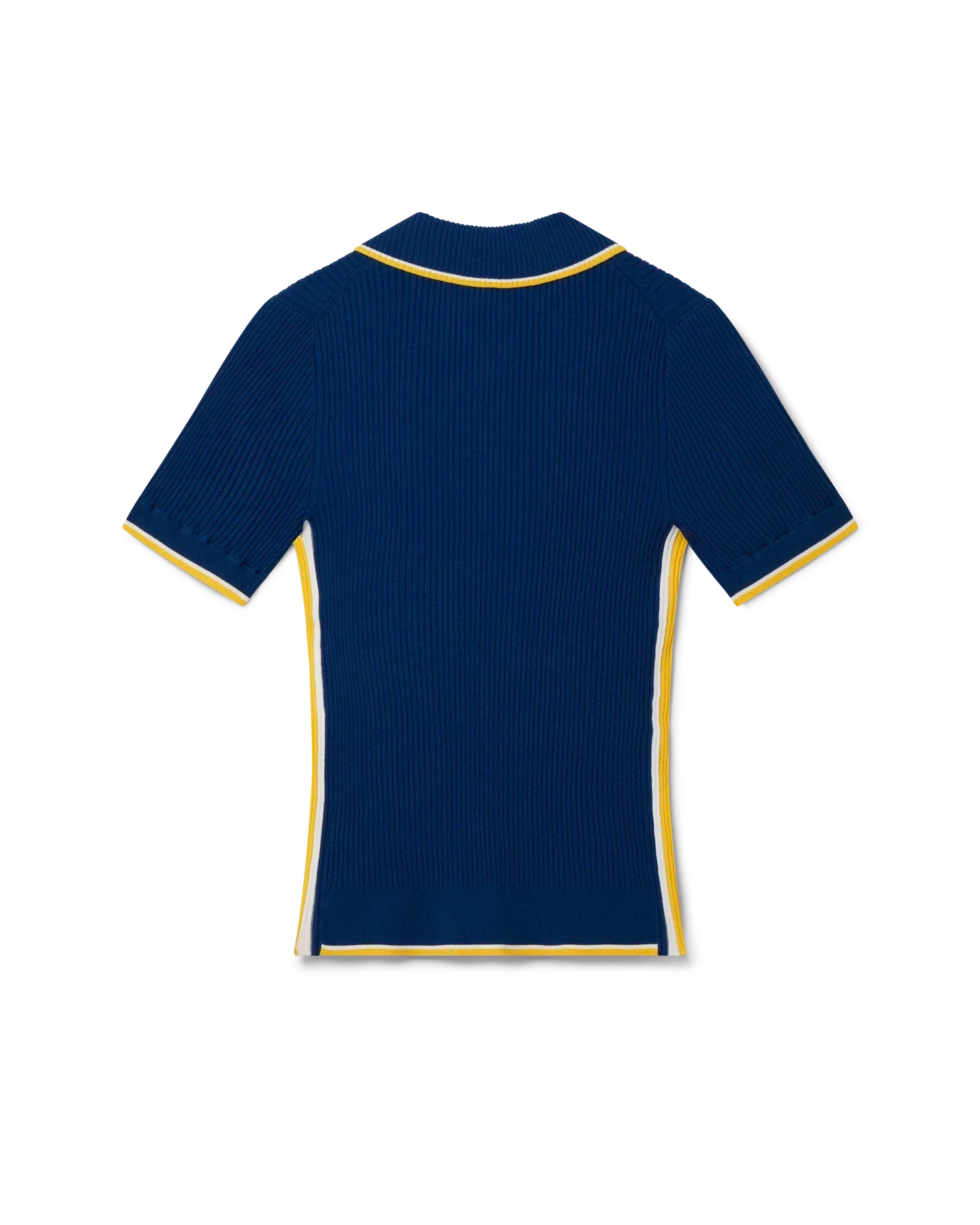 Rib Polo Shirt