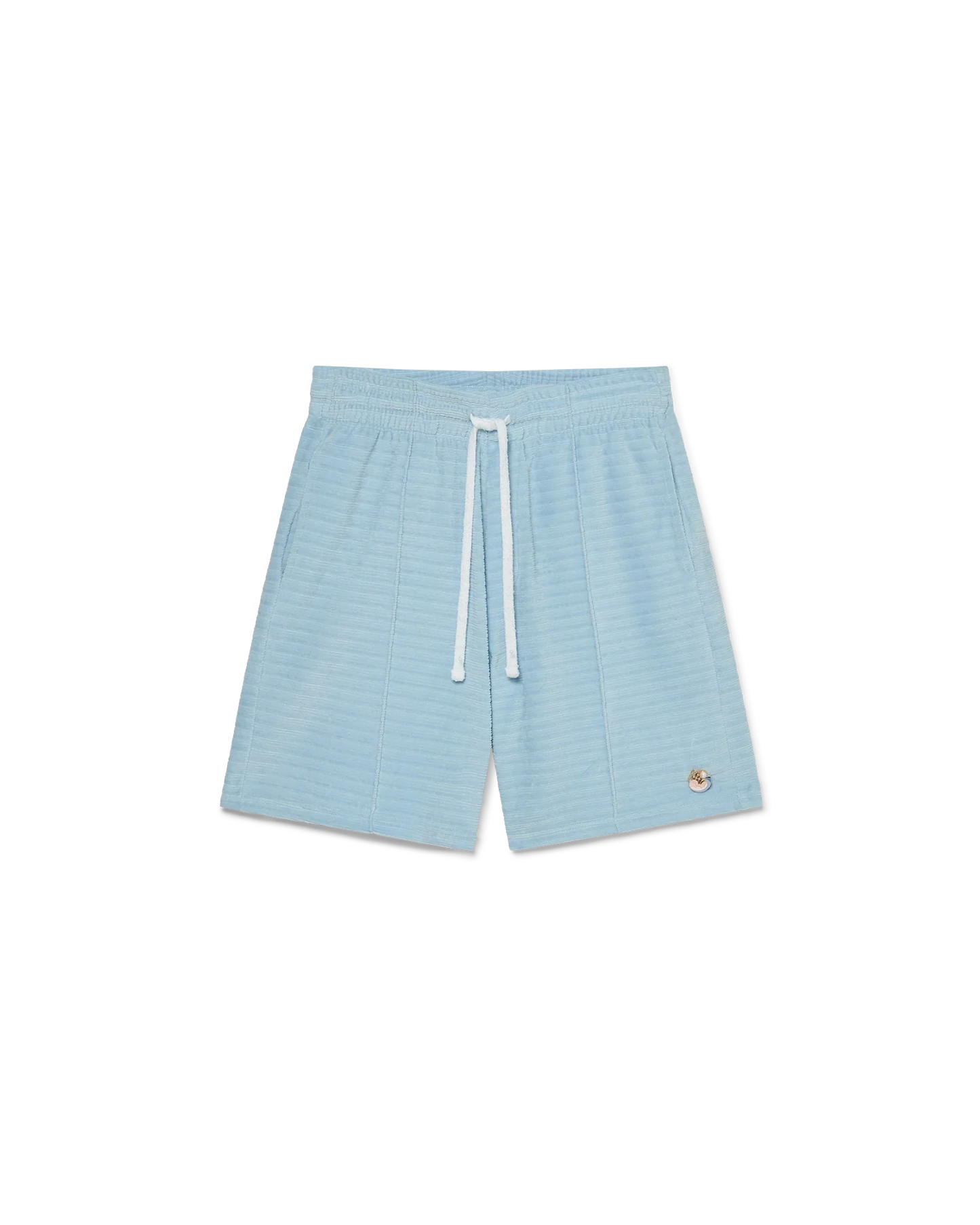 Velour Stripe Shorts