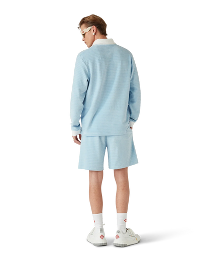 Velour Stripe Shorts