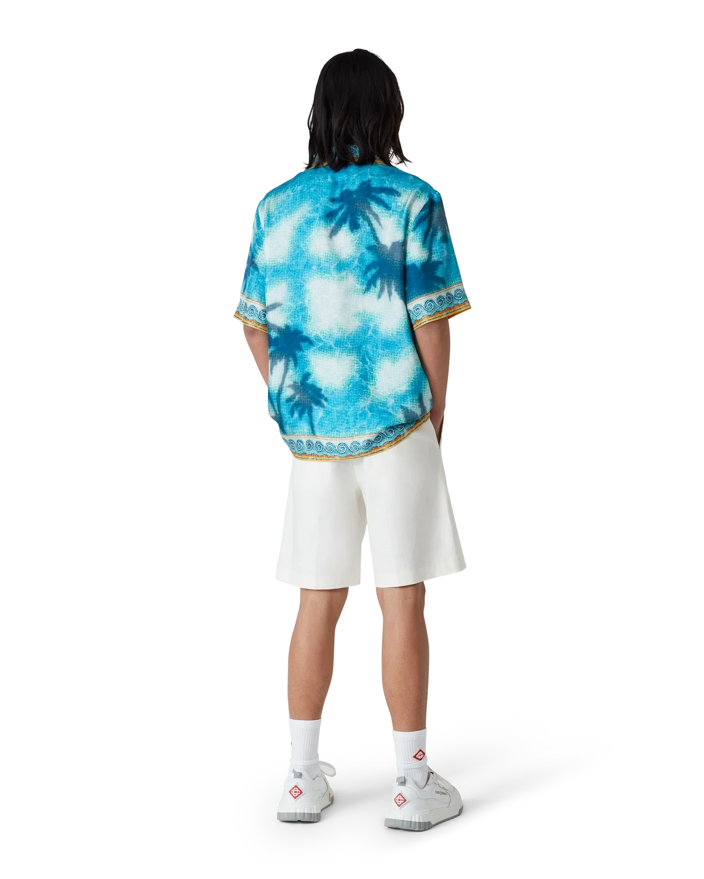 Linen Pleated Shorts