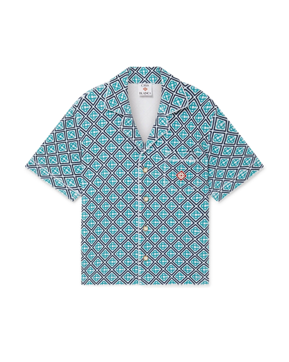 Monogram Short Sleeve Towelling Shirt