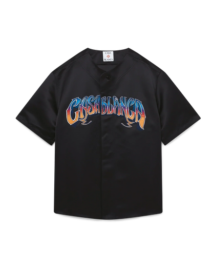 Gothic Baseball Short Sleeve Shirt