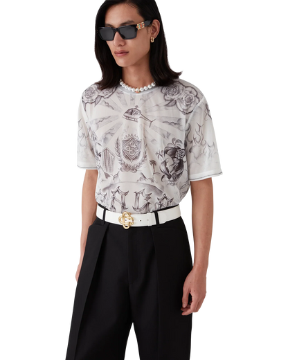 Tattoo Mesh Top