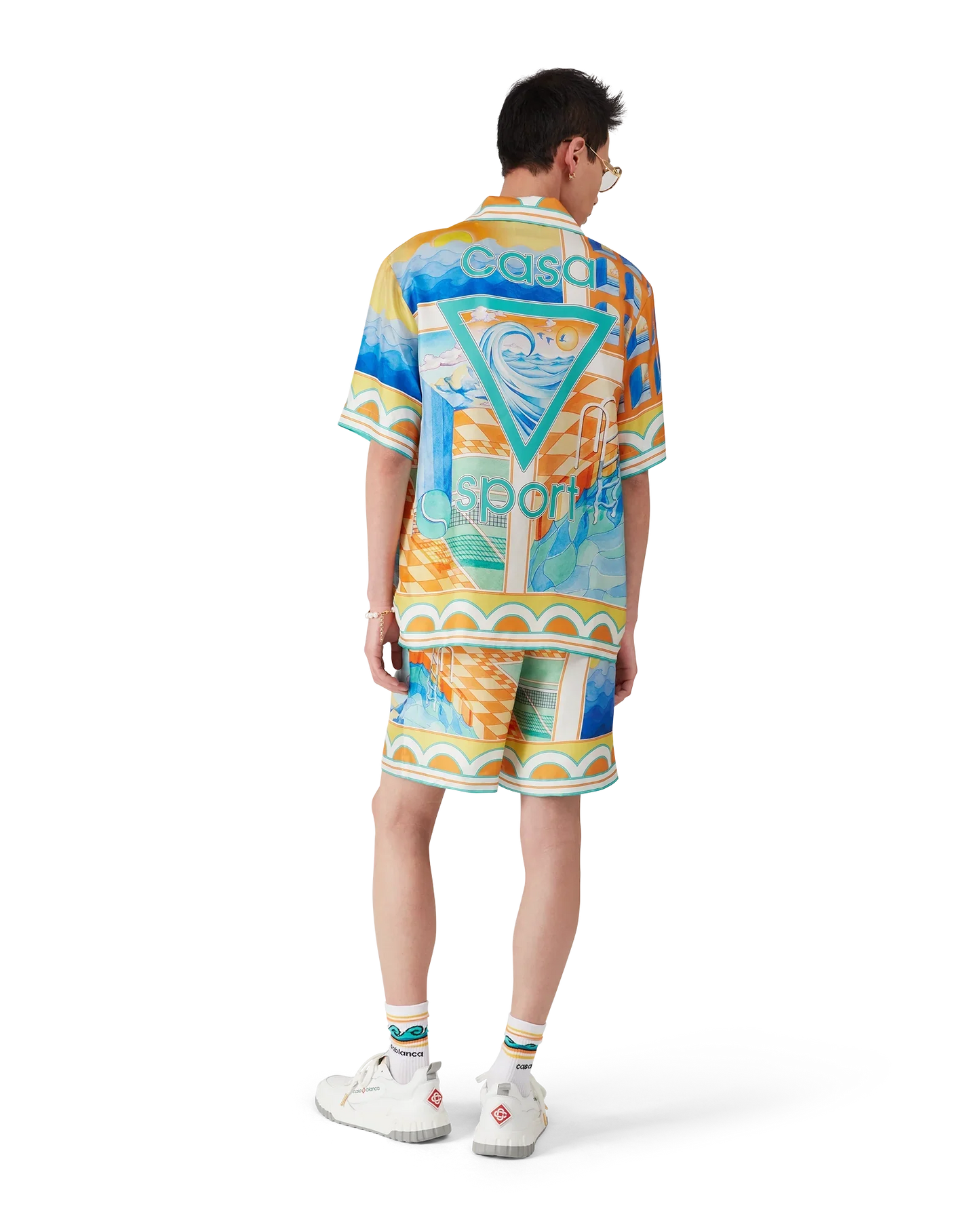 Surreal Pool Silk Shorts