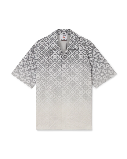 Monogram Gradient Short Sleeve Shirt