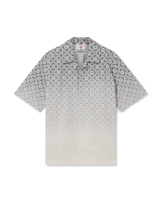 Monogram Gradient Short Sleeve Shirt