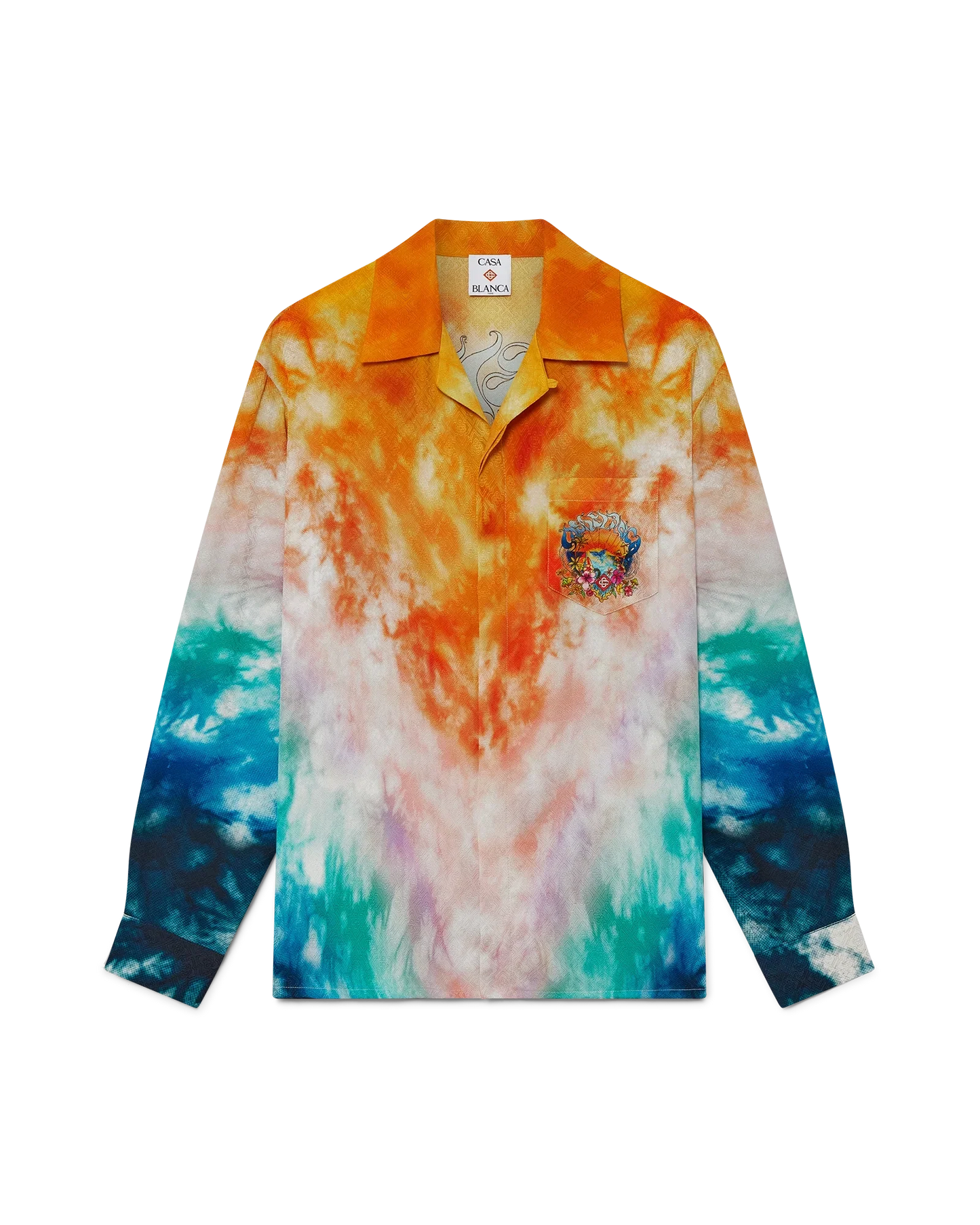 Surf Trip Long Sleeve Long Sleeve Silk Shirt
